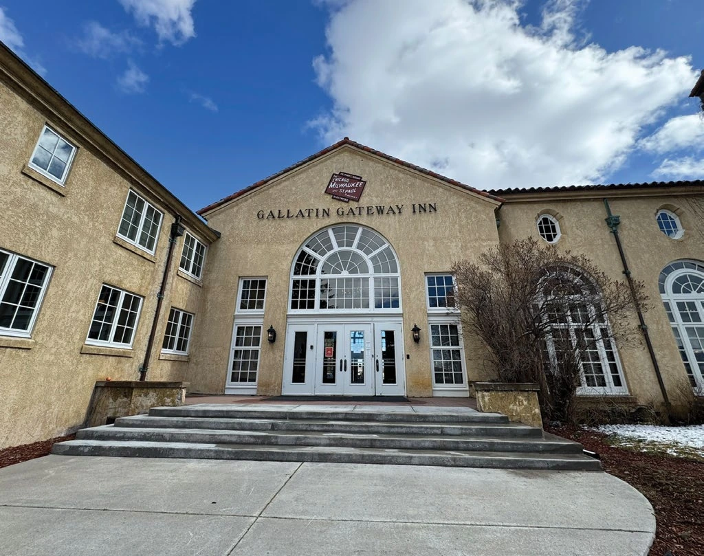 The Gallatin Gateway Inn exterior, present day