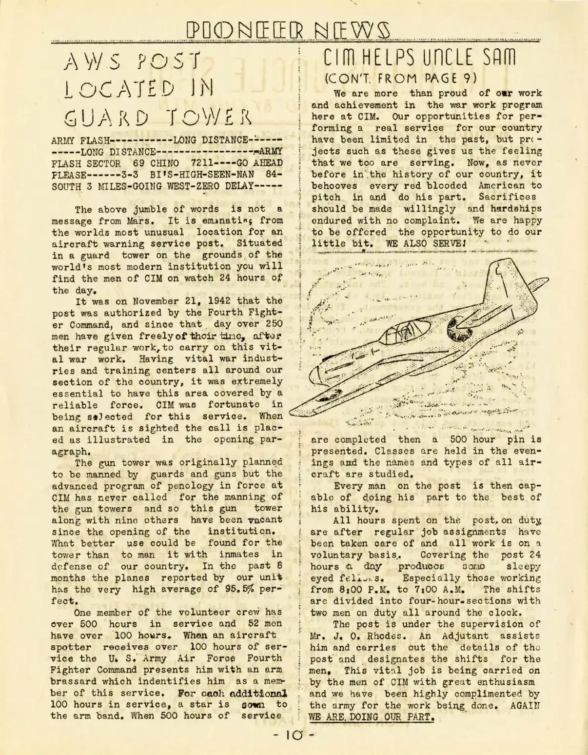 Men to Match Our Mountains: How Montana turns inmates into wildland firefighters 4 A 1944 California Institution for Men newsletter article about the inmate fire crew